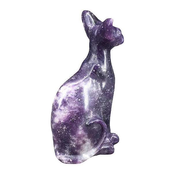 Lepidolite Cat