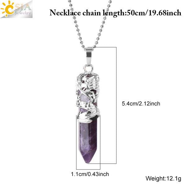 Dragon Crystals Necklace