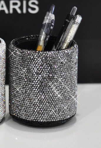 Handmade Rhinestone Makeup Organizer